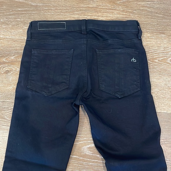 Rag + Bone Black Skinny Jeans (Size 25) - Picture 4 of 7